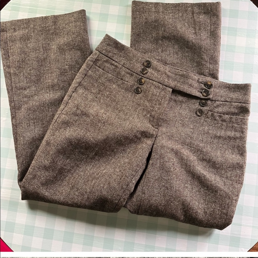 Dalia Collection wool lined trousers perfect for
business casual
size six PETITE